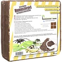 Los mejores  - Humusziegel - 70 L Sustrato de Fibra de Coco para Reptiles - Ladrillo de Humus de Coco - Cama de Suelo Tierra de Coco…